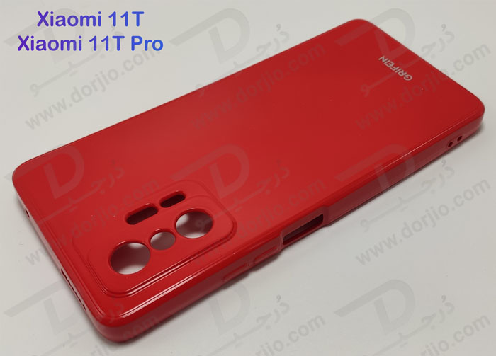 گارد ژله‌ای رنگ ثابت مخصوص Xiaomi 11T-11T Pro مارک GRIFEIN
