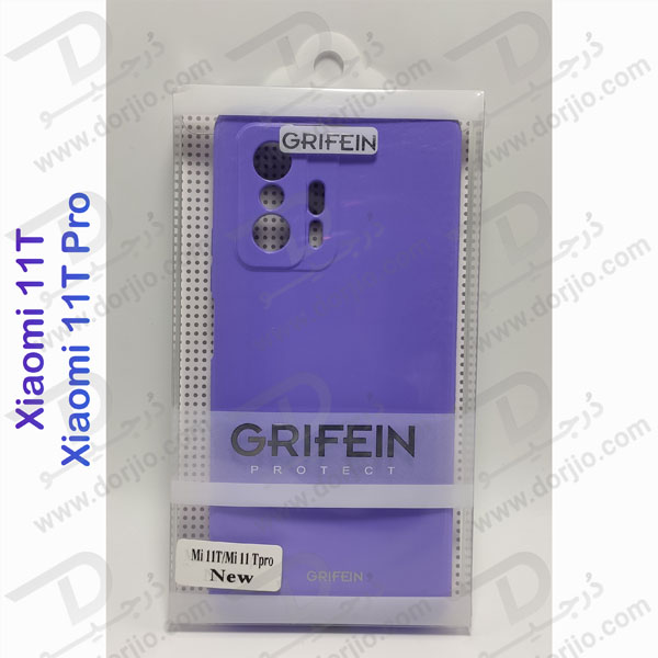 گارد ژله‌ای رنگ ثابت مخصوص Xiaomi 11T-11T Pro مارک GRIFEIN
