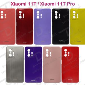 گارد ژله‌ای رنگ ثابت مخصوص Xiaomi 11T-11T Pro مارک GRIFEIN