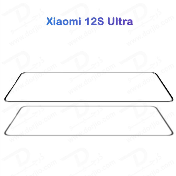 گلس تمام صفحه فول چسب Xiaomi 12S Ultra
