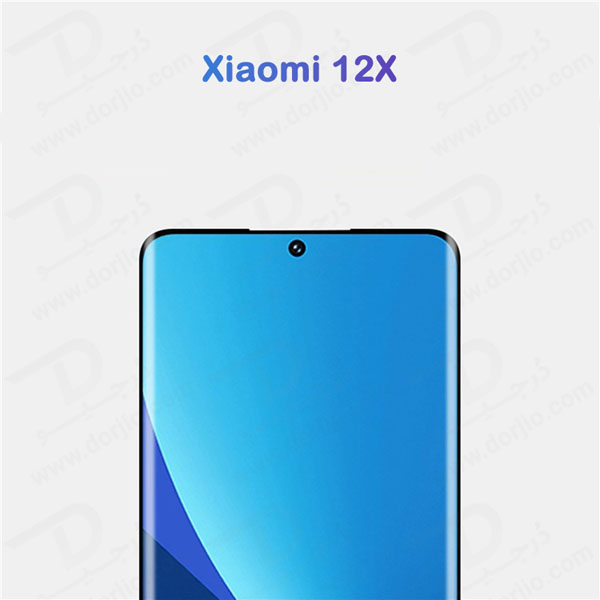 گلس تمام صفحه فول چسب Xiaomi 12X