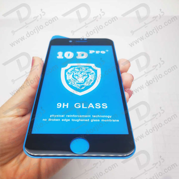 خرید گلس شفاف iPhone 6 Plus مدل 10D Pro