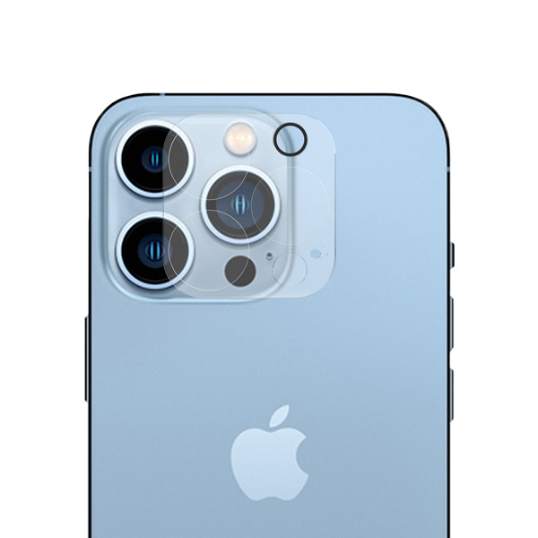گلس شیشه ای HD تمام صفحه و محافظ لنز فول کاور iPhone 14 Pro Max مارک نیلکین