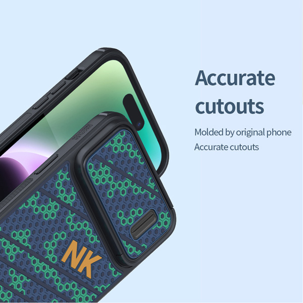 قاب مگنتی طرح اسپرت نیلکین iPhone 14 Pro Max مدل Striker Case S Magnetic