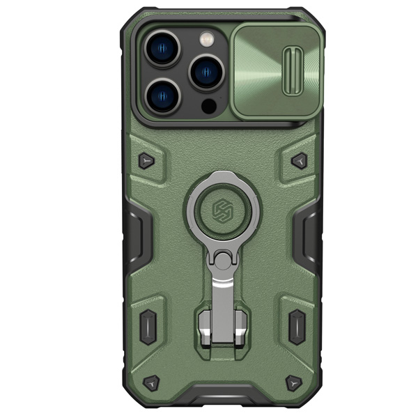 گارد ضد ضربه رینگ استند دار iPhone 14 Pro مارک نیلکین مدل CamShield Armor Pro