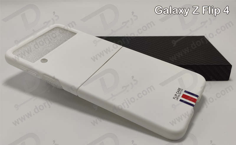 قاب طرح پرچم فرانسه Samsung Galaxy Z Flip 4 مارک GKK کد 3