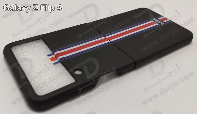 قاب طرح پرچم فرانسه Samsung Galaxy Z Flip 4 مارک GKK کد 1