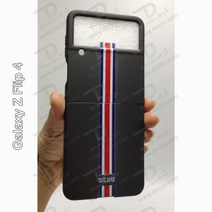 قاب طرح پرچم فرانسه Samsung Galaxy Z Flip 4 مارک GKK کد 1