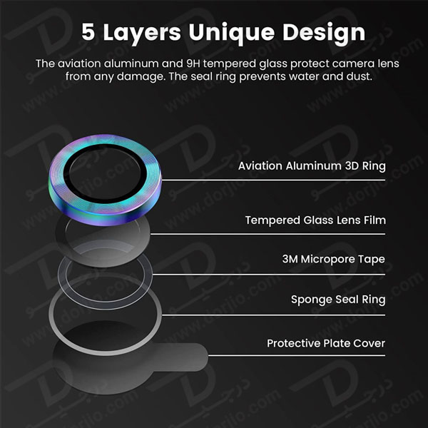 محافظ لنز رینگی آیفون 14 - iPhone 14