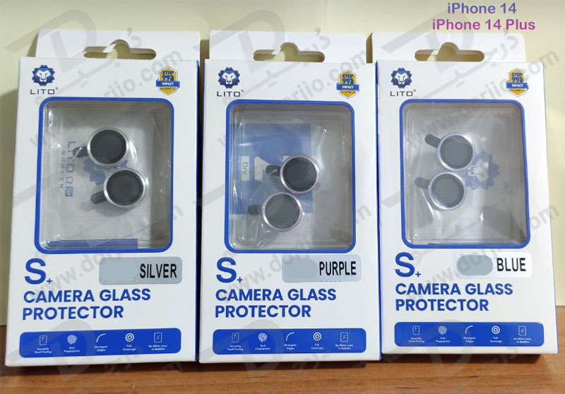 محافظ لنز فلزی رینگی iPhone 14 مارک LITO