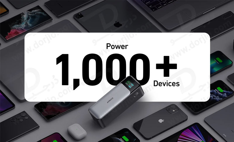 پاور بانک 24000 فست شارژ 140 وات اَنکر مدل ANKER 737 GaNPrime