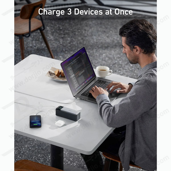 پاور بانک 24000 فست شارژ 140 وات اَنکر مدل ANKER 737 GaNPrime