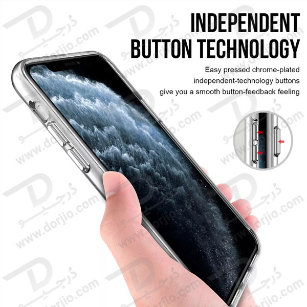 پلکسی کاور شفاف iPhone 14 Pro Max مارک Space