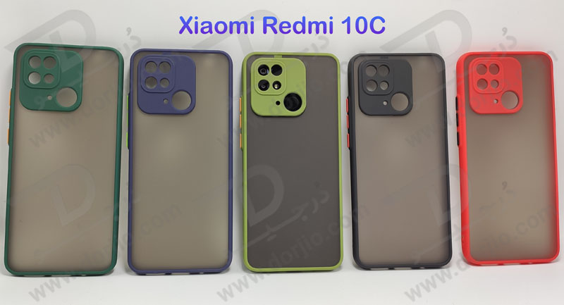 پلکسی کاور مات با محافظ دوربین Xiaomi Redmi 10C