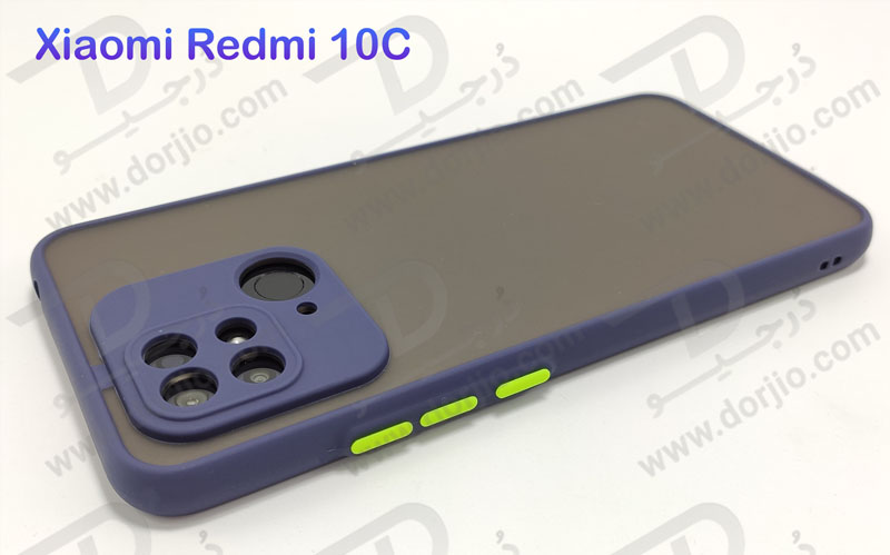 پلکسی کاور مات با محافظ دوربین Xiaomi Redmi 10C