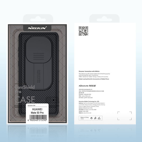 گارد ضد ضربه نیلکین Huawei Mate 50 Pro مدل Camshield Pro Case