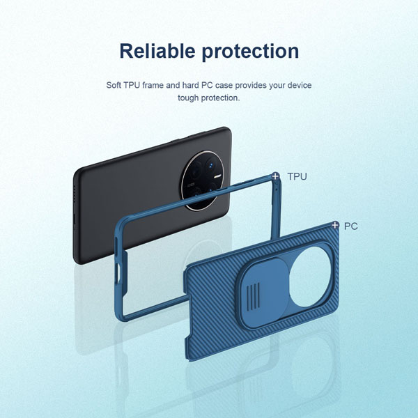 گارد ضد ضربه نیلکین Huawei Mate 50 Pro مدل Camshield Pro Case