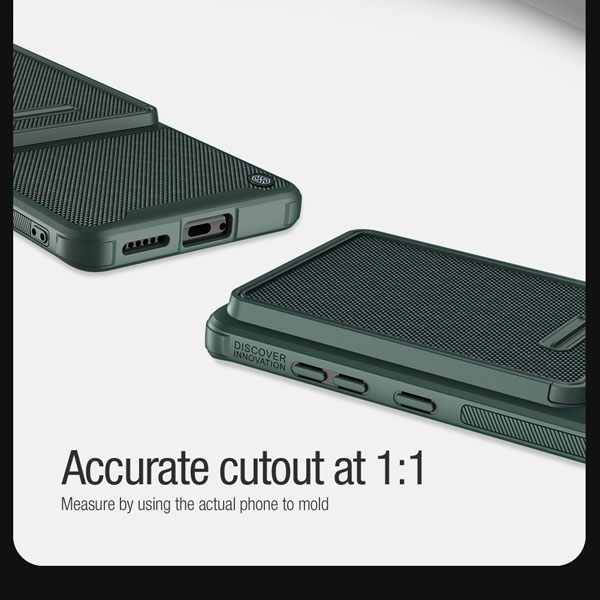 گارد محافظ با کشویی دوربین نیلکین Huawei Mate 50 Pro مدل Textured Case S