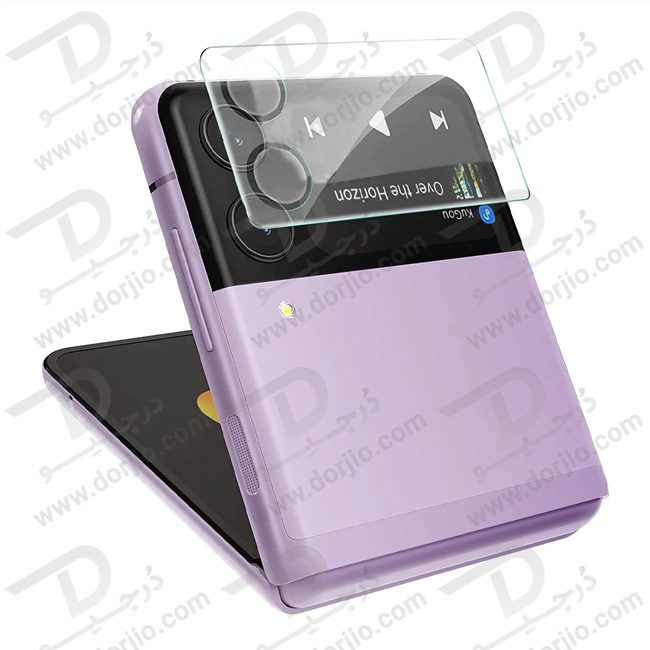 گلس لنز و محافظ صفحه نمایش پشت Samsung Galaxy Z Flip 4
