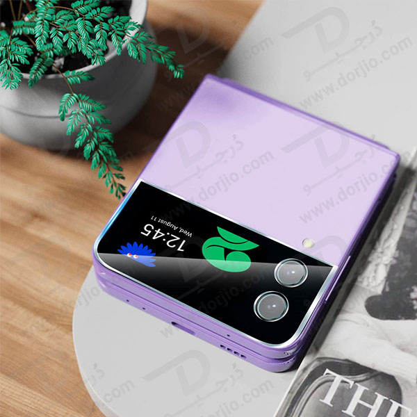 گلس لنز و محافظ صفحه نمایش پشت Samsung Galaxy Z Flip 4