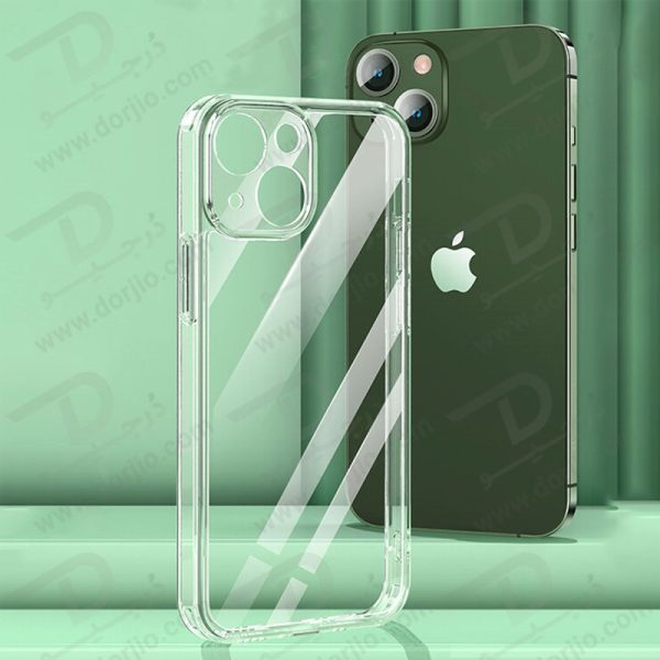 کریستال کاور شفاف با محافظ دوربین iPhone 14