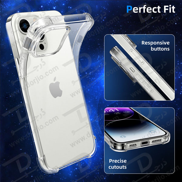 قاب ژله ای شفاف ضد ضربه گوشی iPhone 14 Pro Max 4