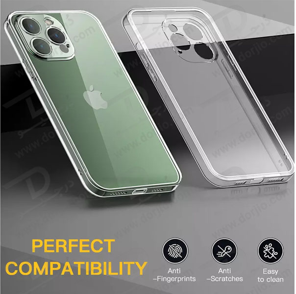 قاب ژله ای شفاف پوشش دوربین آیفون 14 پرو مکس - iPhone 14 Pro Max