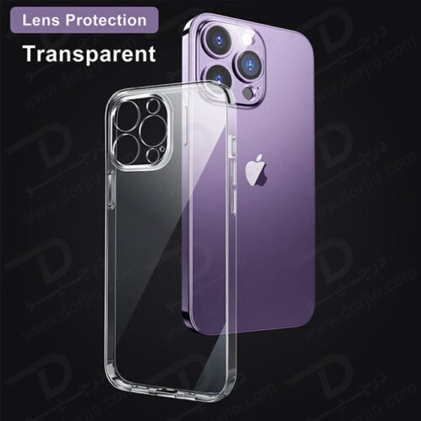 قاب ژله ای شفاف پوشش دوربین آیفون 14 پرو مکس - iPhone 14 Pro Max