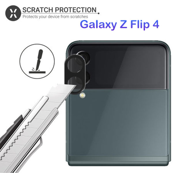 محافظ لنز شیشه ای Samsung Galaxy Z Flip 4 مدل 3D 9H