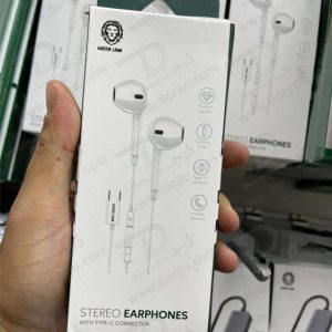 هندزفری استریو Type C مارک گرین لاین Green Lion Stereo Earphones