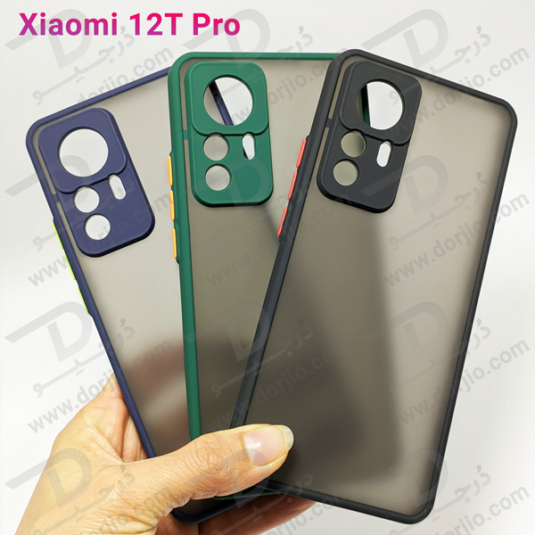 پلکسی کاور مات با محافظ دوربین Xiaomi 12T Pro