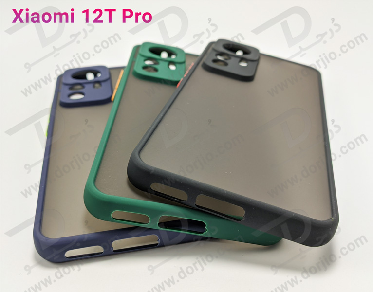 پلکسی کاور مات با محافظ دوربین Xiaomi 12T Pro