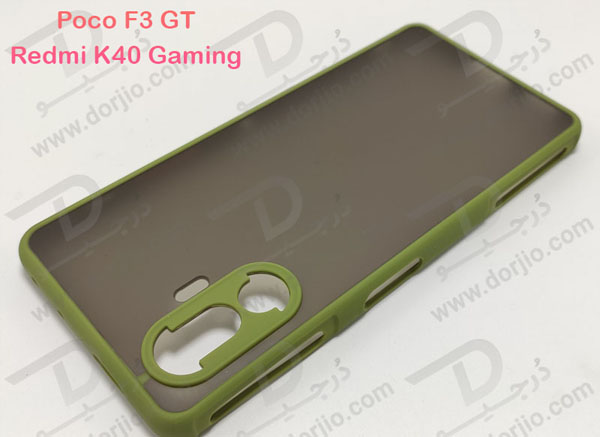 پلکسی کاور مات با محافظ دوربین Xiaomi Redmi K40 Gaming