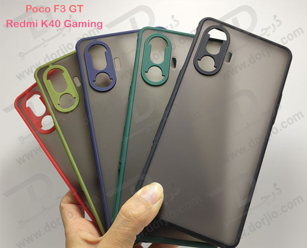 پلکسی کاور مات با محافظ دوربین Xiaomi Redmi K40 Gaming