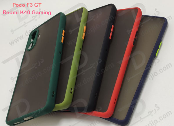 پلکسی کاور مات با محافظ دوربین Xiaomi Redmi K40 Gaming