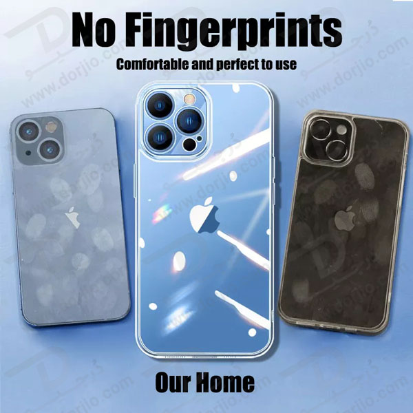 کریستال کاور شفاف با محافظ دوربین iPhone 14 Pro