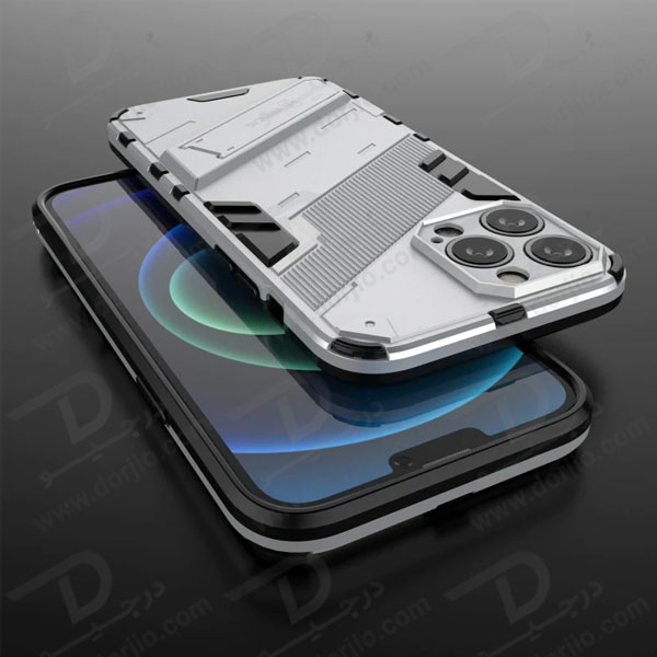 گارد ضد ضربه استند دار iPhone 14 Pro Max مارک BIBERCAS