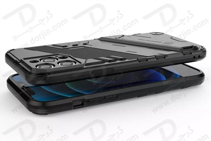 گارد ضد ضربه استند دار iPhone 14 Pro Max مارک BIBERCAS