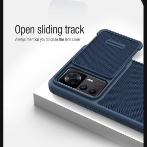 گارد محافظ با کشویی دوربین نیلکین Xiaomi 12T مدل Textured Case S