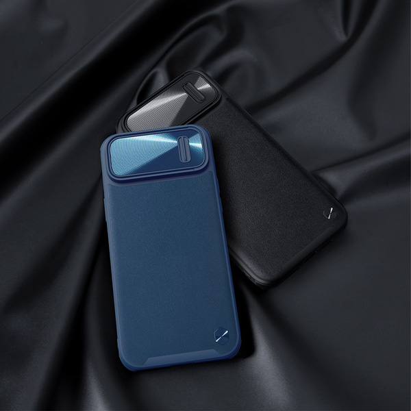 گارد مگنتی چرمی نیلکین iPhone 14 Plus مدل CamShield Leather Case S Magnetic