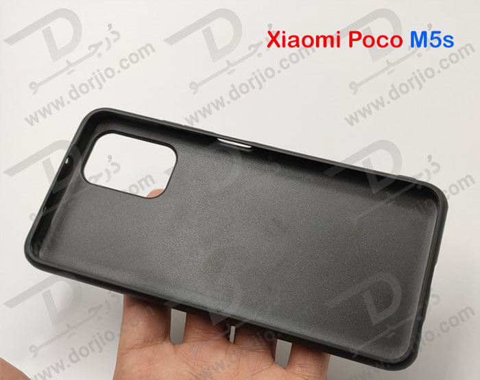 گارد چرم کربنی Xiaomi Poco M5s مدل ROXY