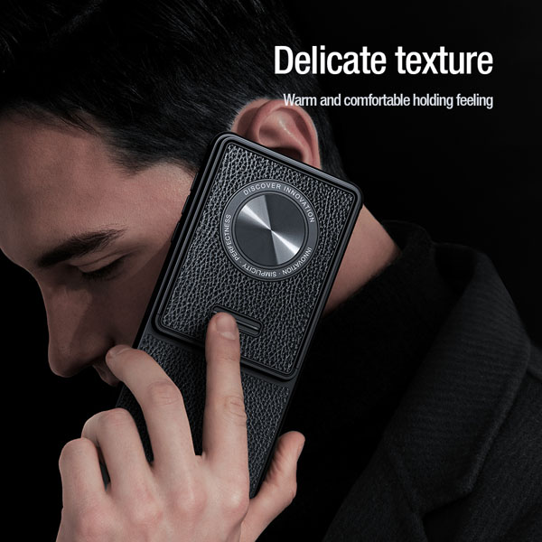 گارد چرمی ویژه نیلکین Huawei Mate 50 Pro مدل Leitz S Case