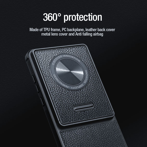 گارد چرمی ویژه نیلکین Huawei Mate 50 Pro مدل Leitz S Case