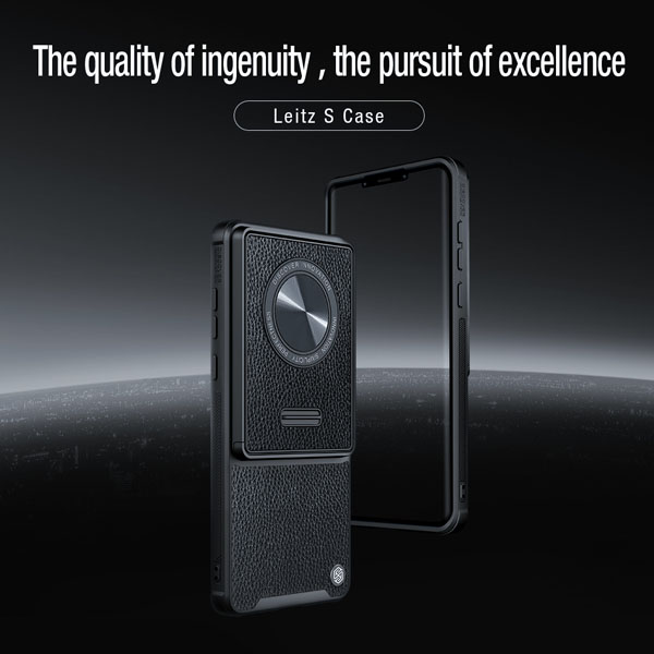 گارد چرمی ویژه نیلکین Huawei Mate 50 Pro مدل Leitz S Case