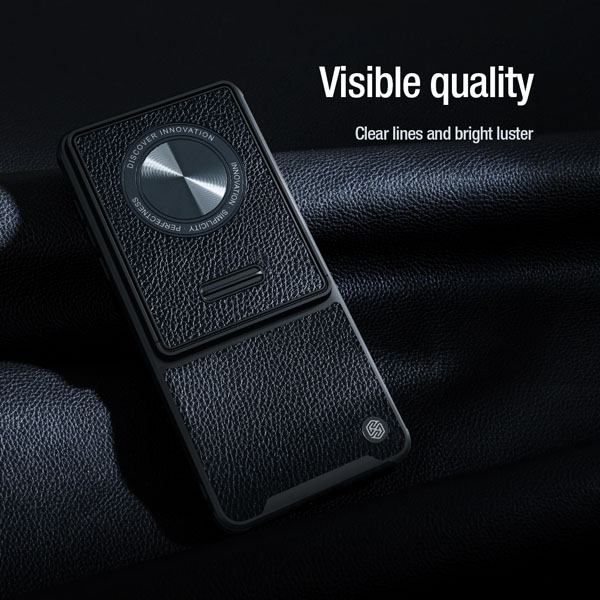 گارد چرمی ویژه نیلکین Huawei Mate 50 Pro مدل Leitz S Case