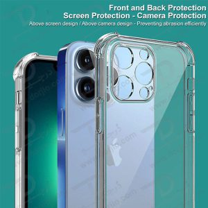 گارد ژله ای بامپر ضد ضربه با پوشش دوربین آیفون 14 پرو - iPhone 14 Pro