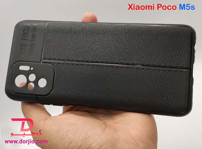 گارد ژله‌ای طرح چرم گوشی Xiaomi Poco M5s