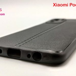 گارد ژله‌ای طرح چرم گوشی Xiaomi Poco M5s