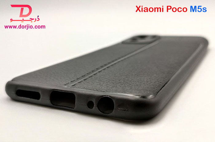 گارد ژله‌ای طرح چرم گوشی Xiaomi Poco M5s