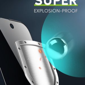 گلس تمام صفحه حریم شخصی iPhone 14 مارک Green Lion مدل 9H Steve Privacy Full Glass